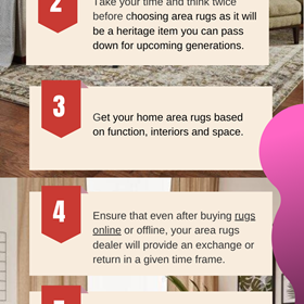Area Rugs: 6 Criteria for Choosing The Perfect Area Rug